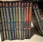 Detective Klouz book series used, set of 14 volumes