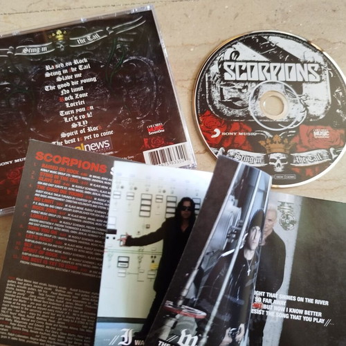 Scorpions Sting in the Tail & Pure Instinct CD used, metal