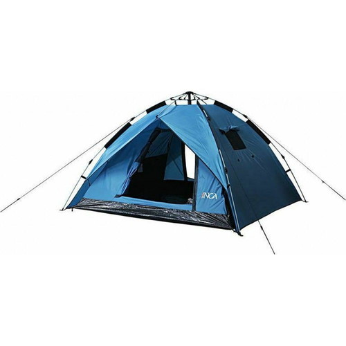 Inca One Touch 3P Tent Blue new, 3-person automatic setup