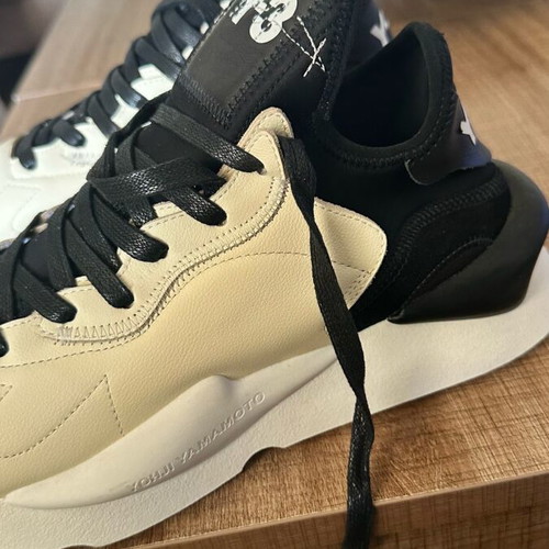 Adidas Y-3 Kaiwa new sneakers black and beige size 44