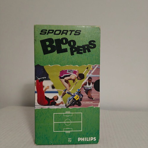Funny Sports Bloopers video cassette used