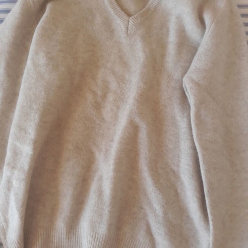 Beige Ecru Sweater used, size L 40 12