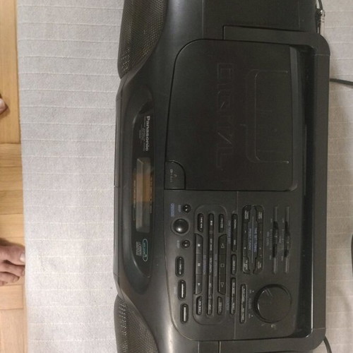 Panasonic RX-DT55 portable radio cassette player used