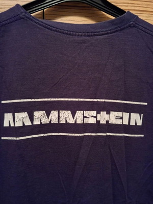 Rammstein collectible t-shirt like new, size L, black