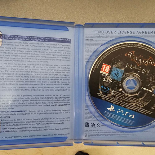 Batman Arkham Knight Playstation Hits PS4 used