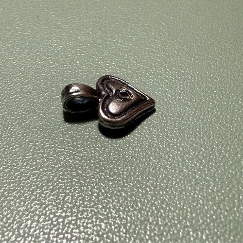 Handmade 925 silver heart pendant like new
