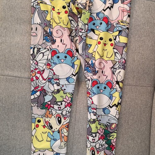 Lotus leggings used, multicolor, size S