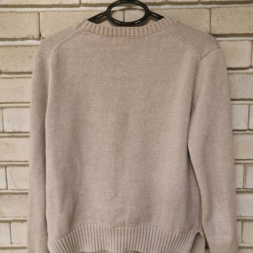 Polo Ralph Lauren bear sweater like new, beige