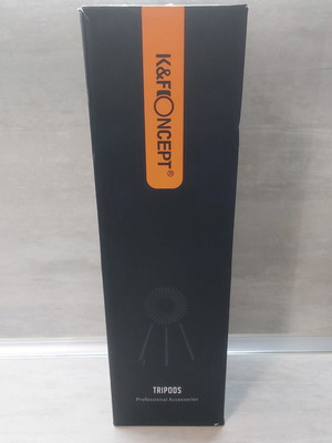 K&F Concept TM2515T professional tripod with monopod and 360 head, new