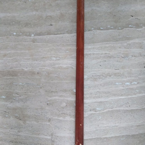 Wooden cane used with plastic handle 92 cm