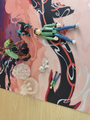 Ben10 figures lot used