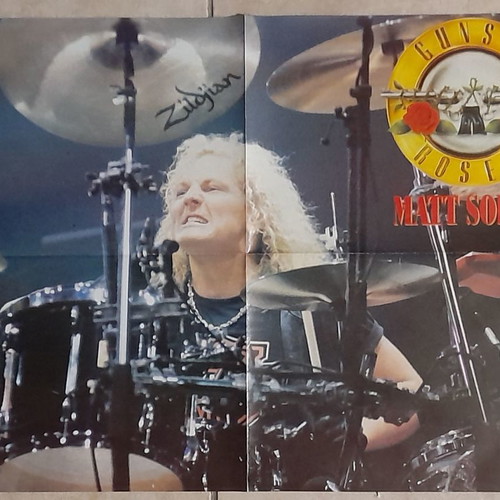 Αφίσα Metal Hammer με Matt Sorum (Guns N' Roses) μεταχειρισμένη
