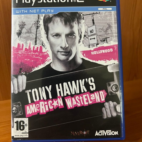 Tony Hawk's American Wasteland PS2 game used, sports genre