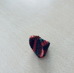 Knitted ring, multicolored