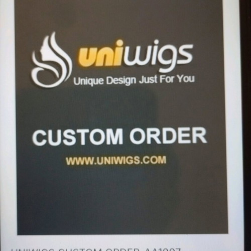 Uniwigs Hairpiece of Natural Hair like new