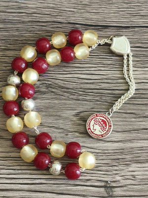 Olympiacos Silver-Plated Komboloi Like New