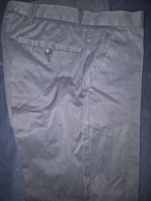 Blue fabric pants Sfera like new, sizes S and M