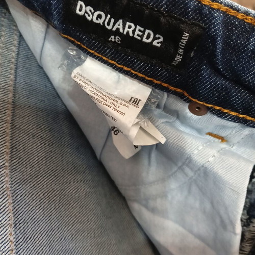 Dsquared2 Jeans New, Size 46, Blue