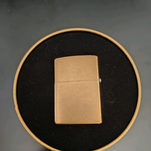 Zippo Harley Davidson Gear Brass 1997 new collectible lighter