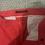 Zara women's pants red size S like new