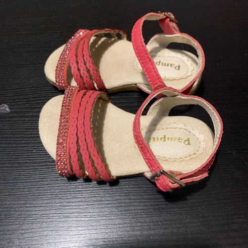 Pampili sandals size 20 like new with crystals