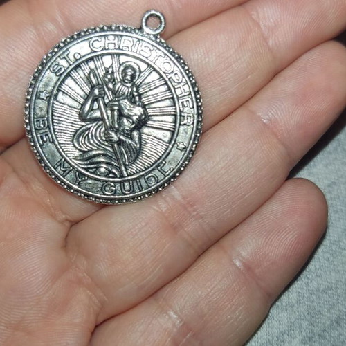 St. Christopher pendant new