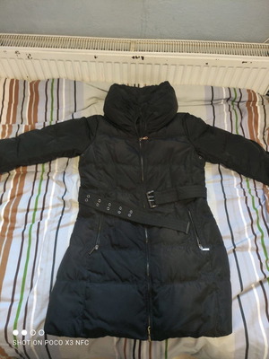 Zara women's jacket like new, size XL, black