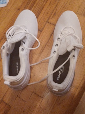 Adidas shoes size 48-49 like new, white