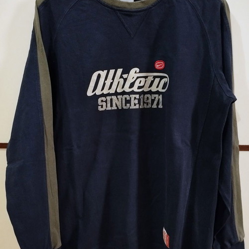 Nike Vintage Sweatshirt Cotton Blue