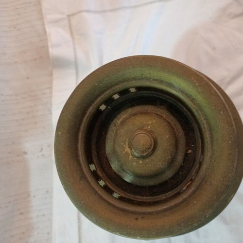 Old Russian Samovar in brass