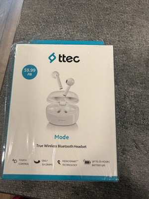 TTEC истински безжични Bluetooth слушалки нови