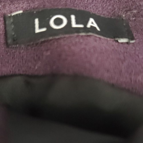 Lola crepe midi dress, plum, size 36