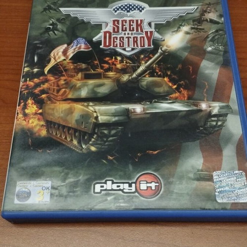 Seek and Destroy PlayStation 2 used, complete and in very good condition