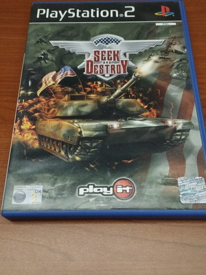 Seek and Destroy PlayStation 2 used, complete and in very good condition
