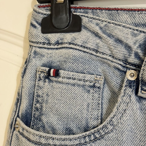 Tommy Hilfiger straight ankle jeans like new, light blue