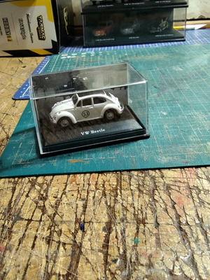 VW Beetle Herbie 1:87 scale like new