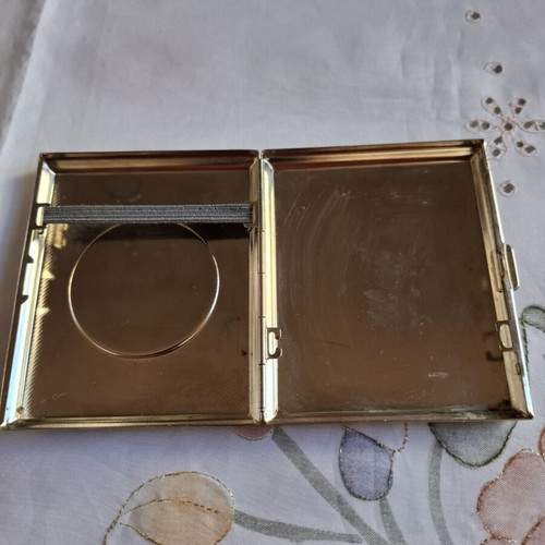 Eagle Truck Vintage Collectible Cigarette Case used metal 1970s