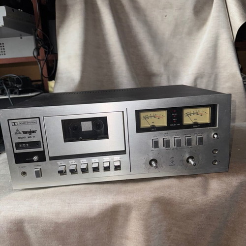 Major MC-11 Stereo Cassette Deck used vintage analog player
