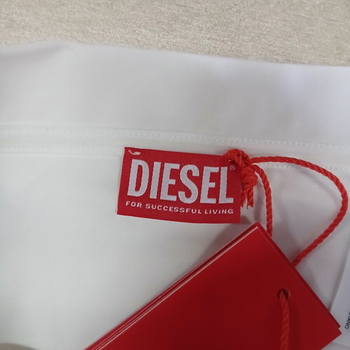 Diesel women's bustier top new, white, size S