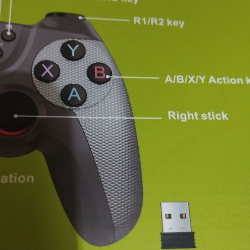 Set of 2 new retro gamestick controllers for PC and Android