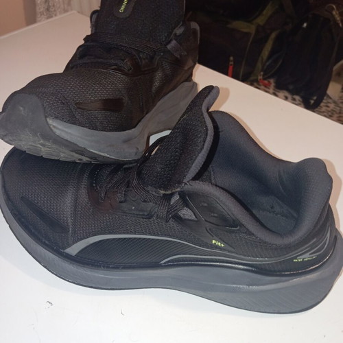 Puma Running Shoes Size 46 Like New, Black
