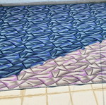 Unused anti-slip carpet rug, 3x2 meters