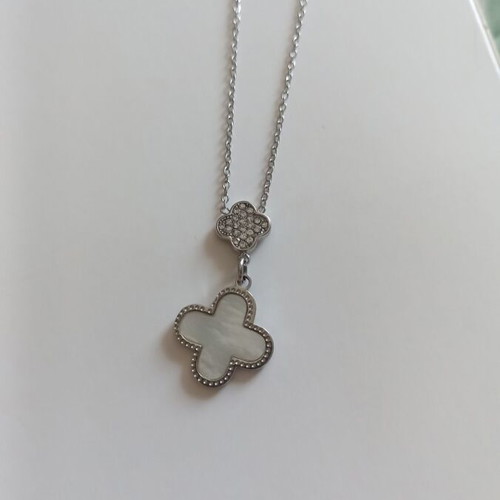 Women's Cross Necklace new, stainless steel, silver color