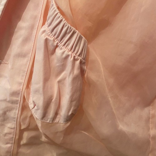 Women's pink pastel trench coat small used