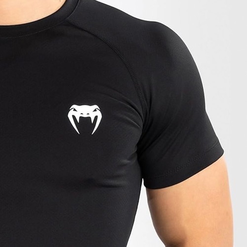 Venum Contender Rashguard wrestling T-shirt, black, M