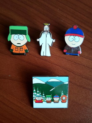 Καρφίτσες Southpark πακέτο 4