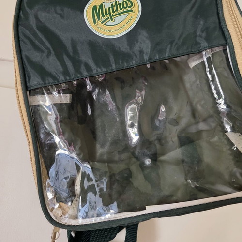 Mythos insulated green backpack waterproof, unused
