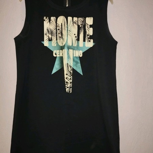 Long sleeveless blouse like new, size L/XL
