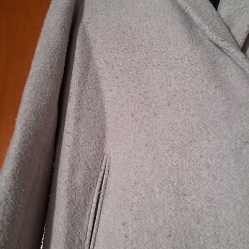 Zara gray ice coat used, size medium