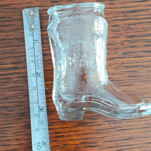 JIM BEAM Collectible Glass Shot Like New